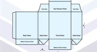 FULL FLAP AUTO BOTTOM BOXES TEMPLATE