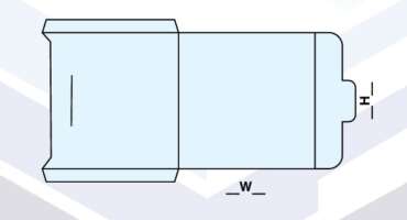 CUSTOM TWO PANEL CD JACKET TEMPLATE