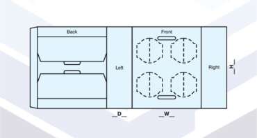ICE CREAM CONE HOLDER TEMPLATE