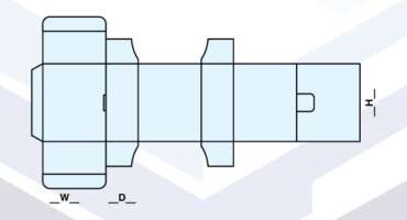CUSTOM BOOKEND BOX TEMPLATE
