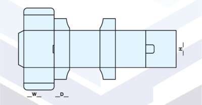 CUSTOM BOOKEND BOX TEMPLATE