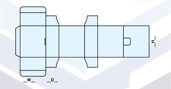 CUSTOM BOOKEND BOX TEMPLATE