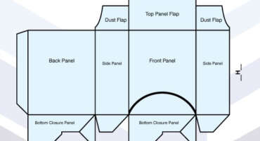 CUSTOM DISPENSER BOX TEMPLATE