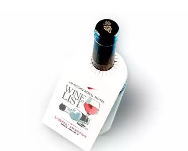 Bottle neck Hang Tags