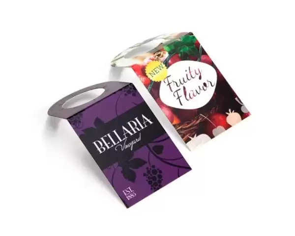 Custom Bottle neck Hang Tags