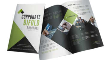 Custom Front Back 8.5 x 14 Brochures