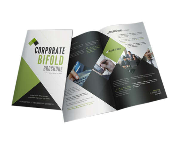 Custom Front Back 8.5 x 14 Brochures