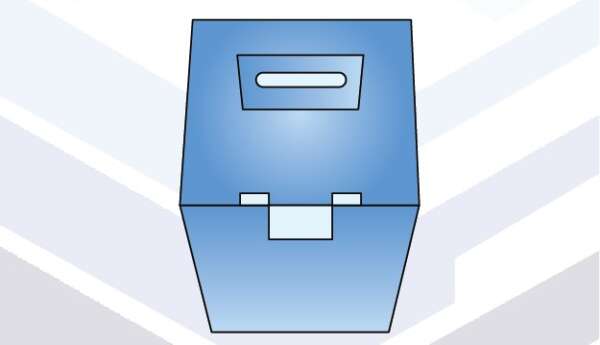 HANGING AND LOCKING BOX Mockup