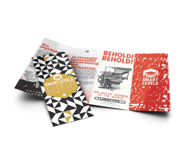 Folded Custom Printed Brochures