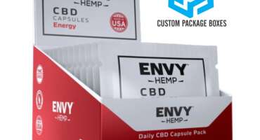 Custom CBD Capsule Boxes