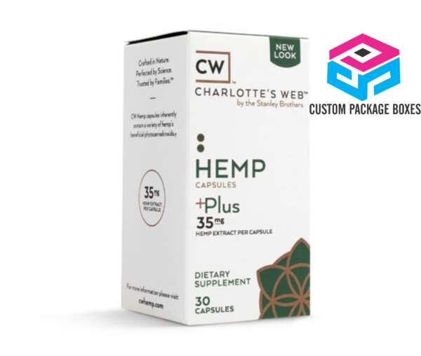 Printed Custom CBD Capsule Boxes