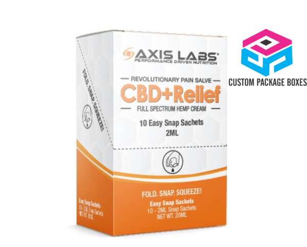 Full Color Custom CBD Cream Boxes