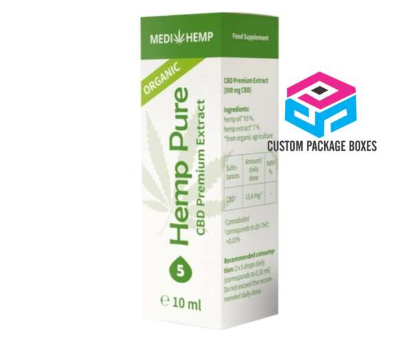 Full Color Printed Custom CBD Lotion Boxes