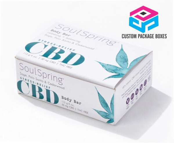 Full Color Custom CBD Soap Boxes