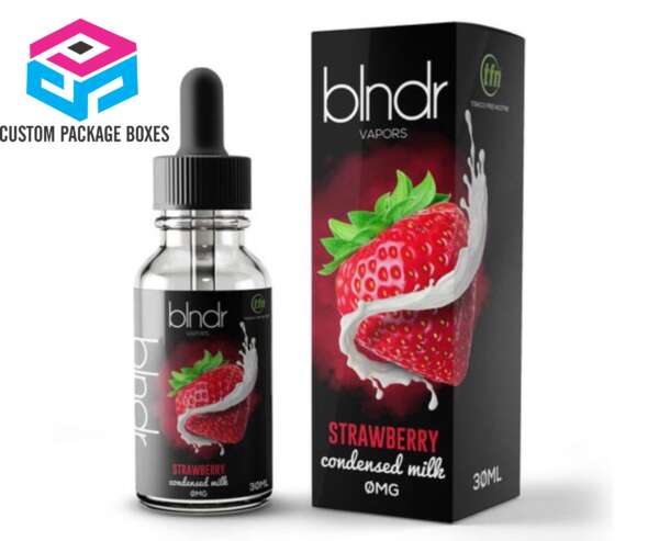 Full Color Printed Custom E Juice Boxes