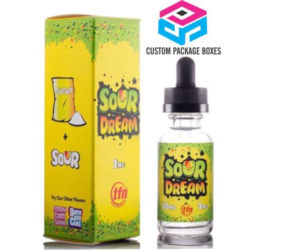 Full Color RIGID Custom E Juice Boxes
