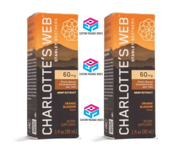 Die-Cut Custom Printed Hemp Oil Boxes