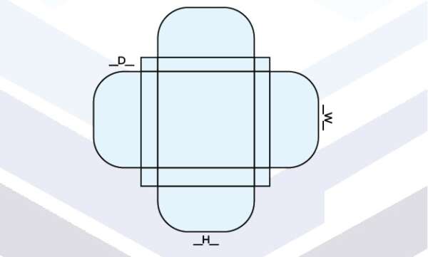 HALF CIRCULAR INTERLOCKING TEMPLATE
