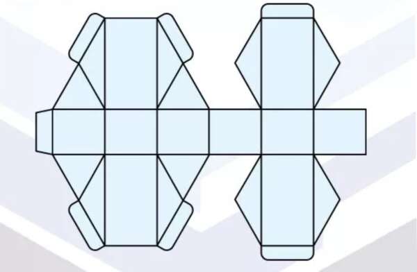 Custom Hexagon Box Template