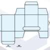 Custom Perforated Dispenser Box Template
