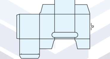 Custom Perforated Dispenser Box Template