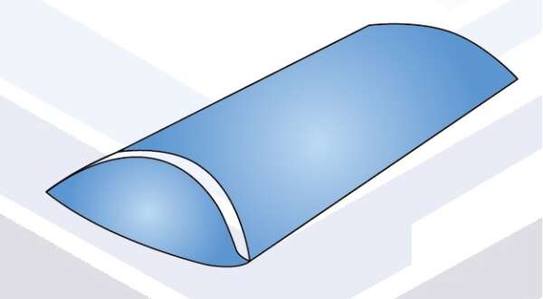 CUSTOM PILLOW BOX MOCKUP
