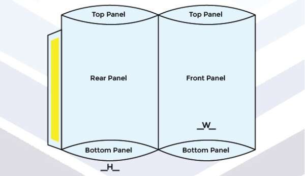 CUSTOM PILLOW BOX TEMPLATE