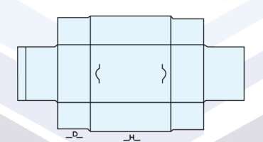 Custom Pinch Lock Tray Template