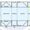 Regular Six Corner box Template