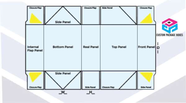 Regular Six Corner box Template