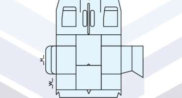 SIX PACK BOTTLE CARRIER BOX TEMPLATE