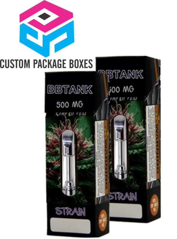 Full Color Printed Custom Vape Cartridge Boxes