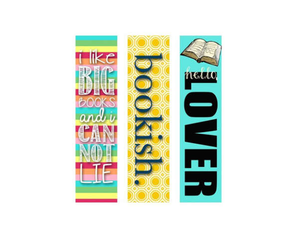 Full Color Printed Custom 3x7 Bookmarks